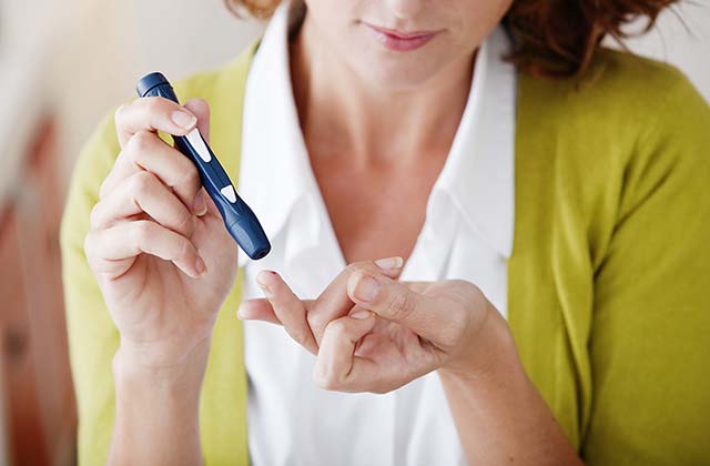 Diabetes - Blood sugar check